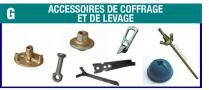 ACCESSOIRES DE COFFRAGES